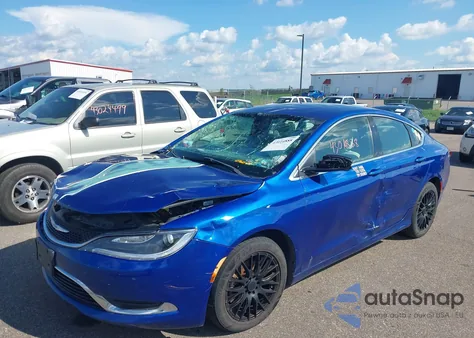 2015 Chrysler 200 Limited from USA, damaged, VIN 1C3CCCAB5FN709495